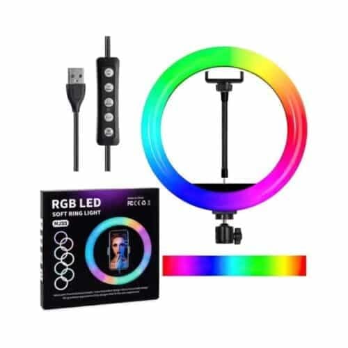 ARO DE LUZ 33CM RGB
