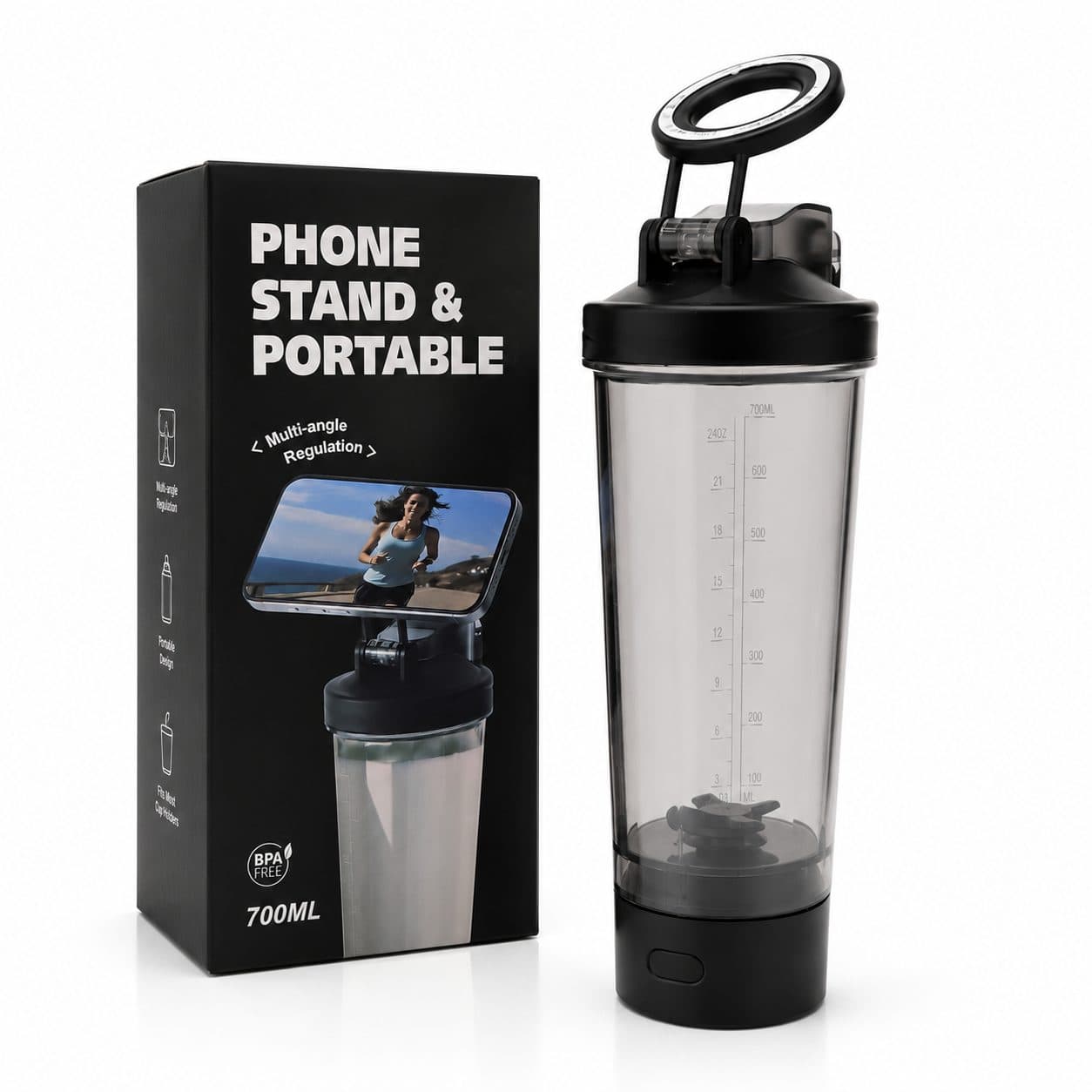 BOTILO MEZCLADOR MAGNETICO 700ML
