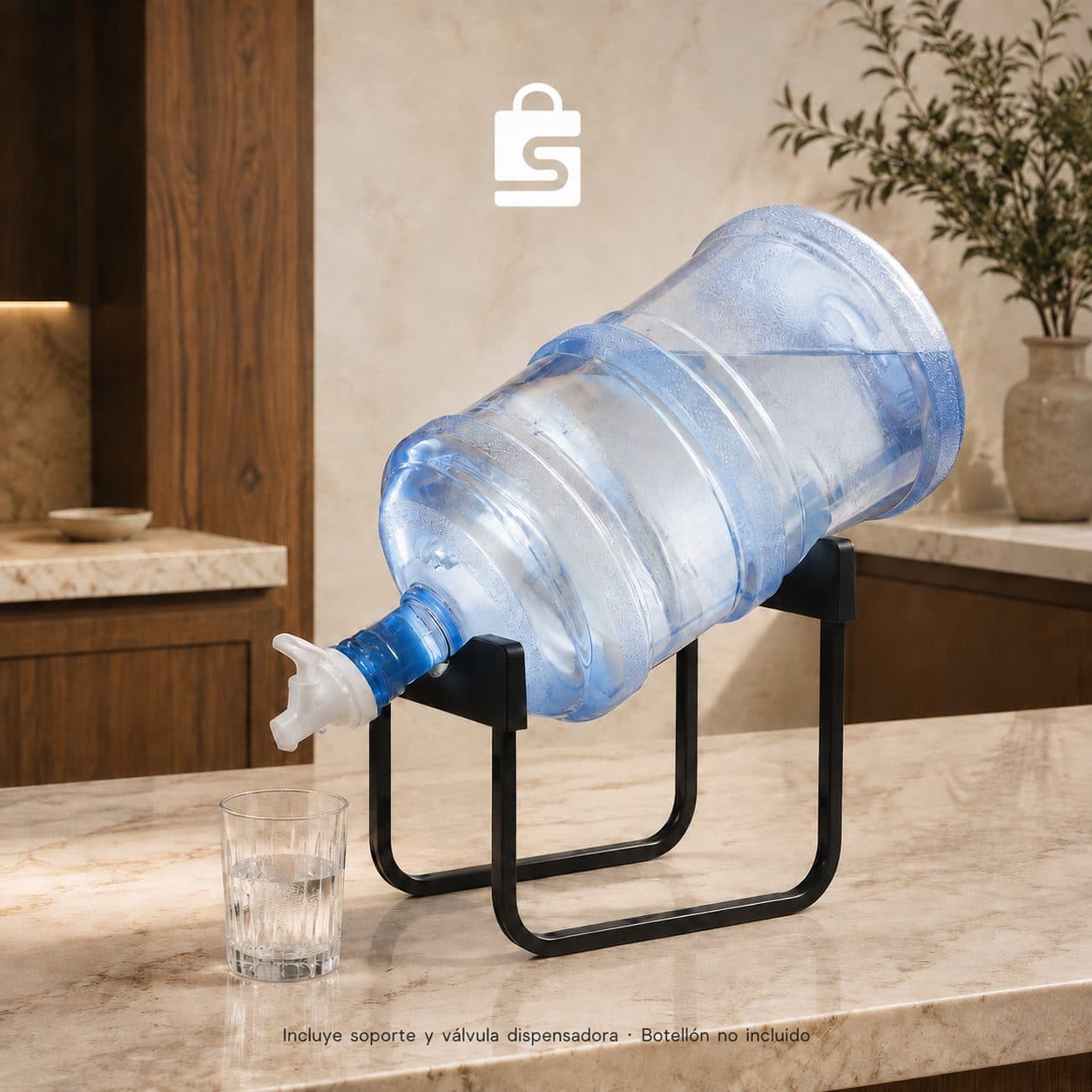 BASE DE BOTELLON DE AGUA