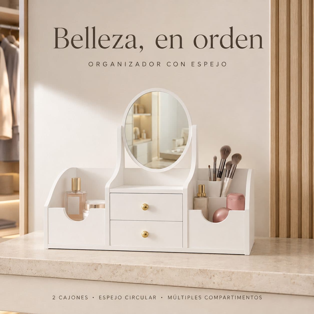 ORGANIZADOR MAQUILLAJE