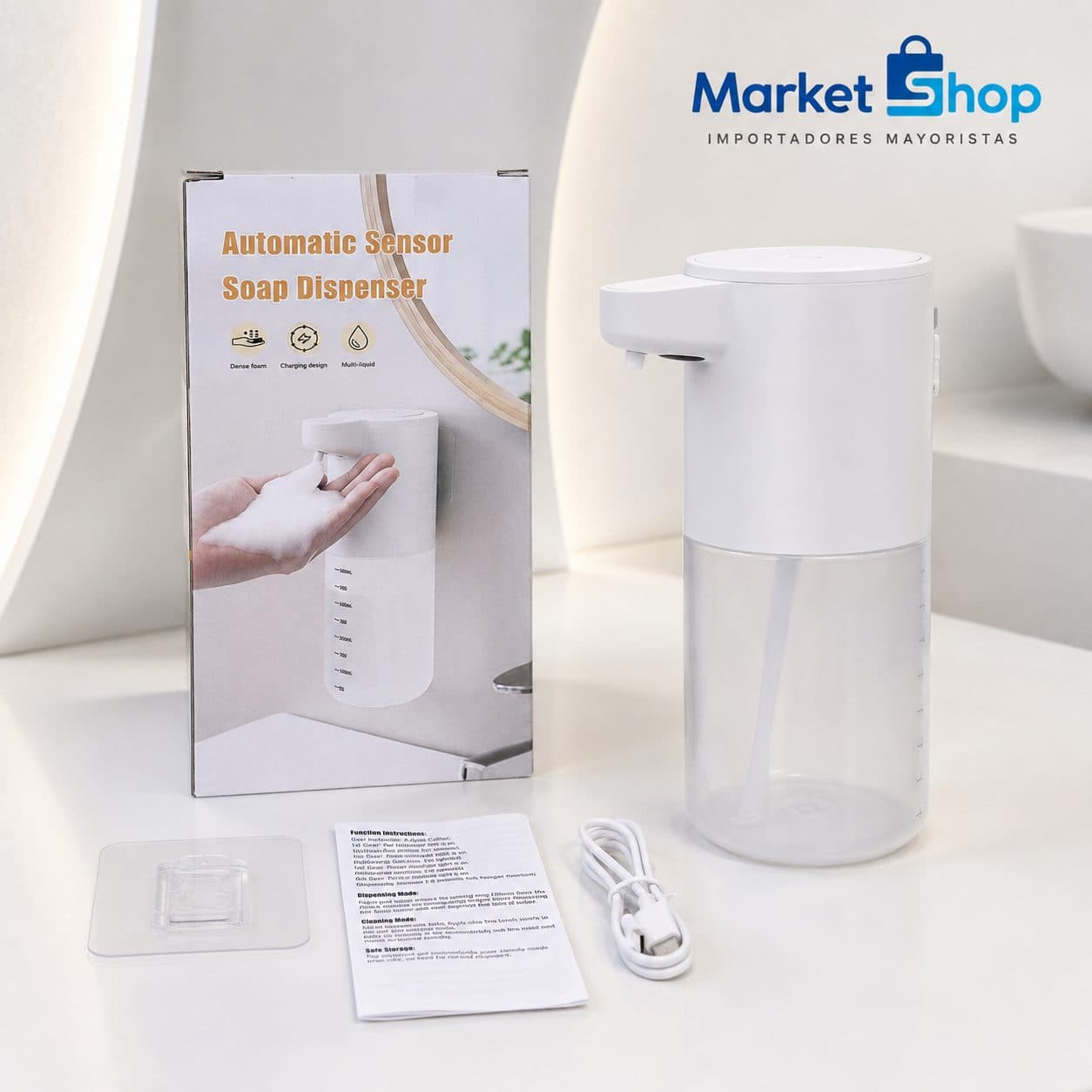 DISPENSADOR DE JABON AUTOMATICO