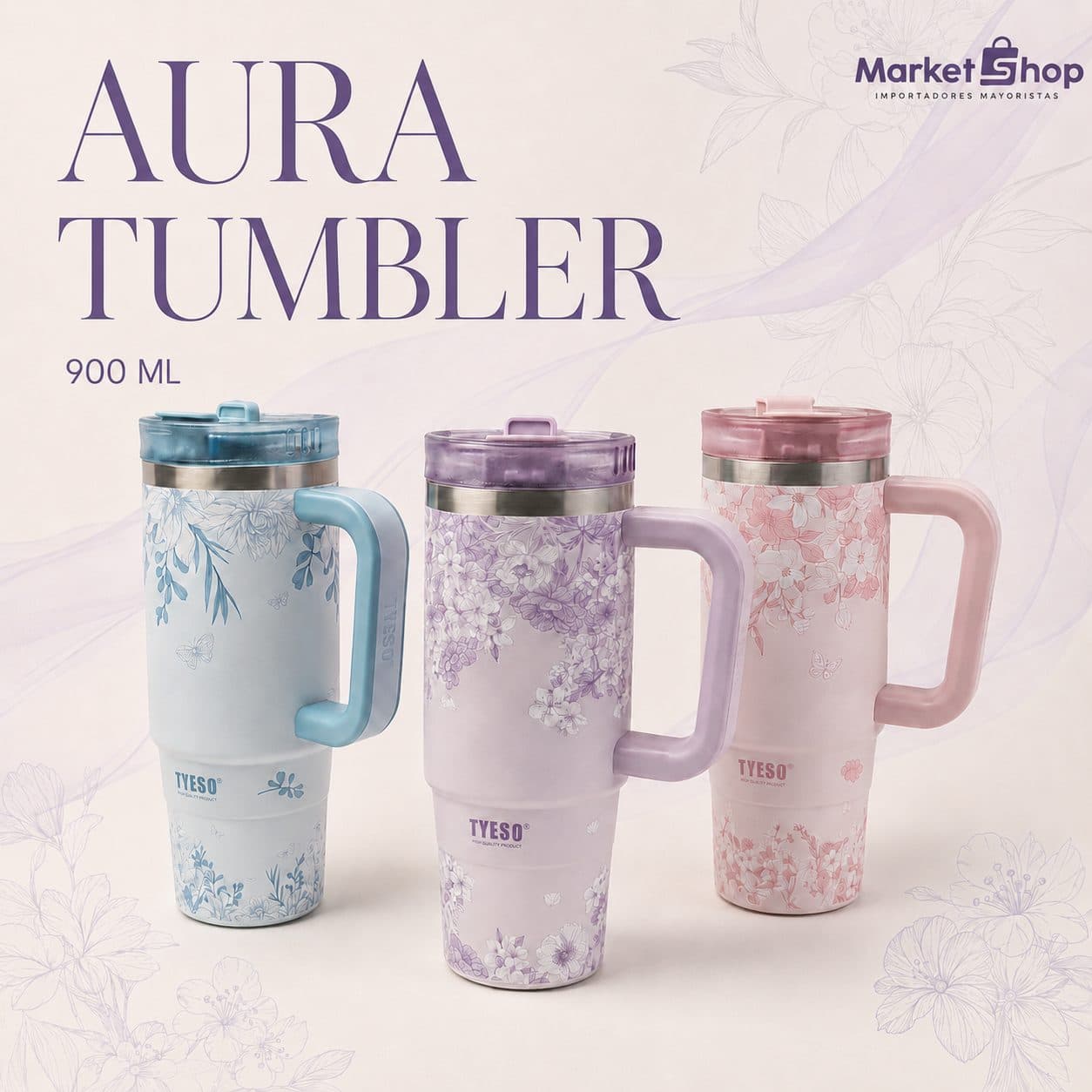 TERMO TYESO AURA 900ML