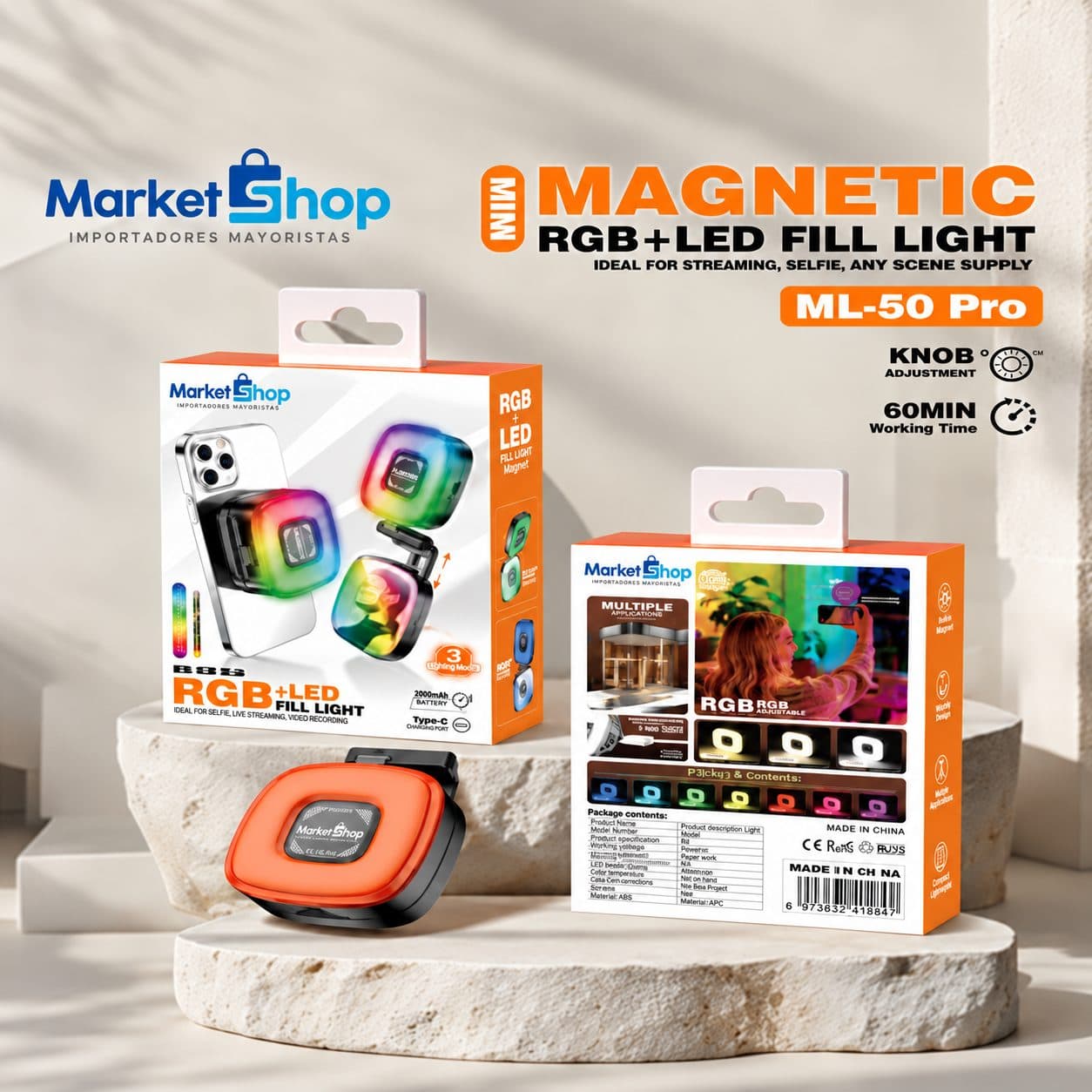 LUZ MAGNERICA PARA CELULAR