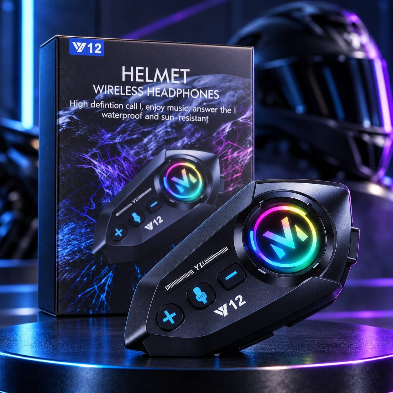BLUETOOTH PARA CASCO Y12
