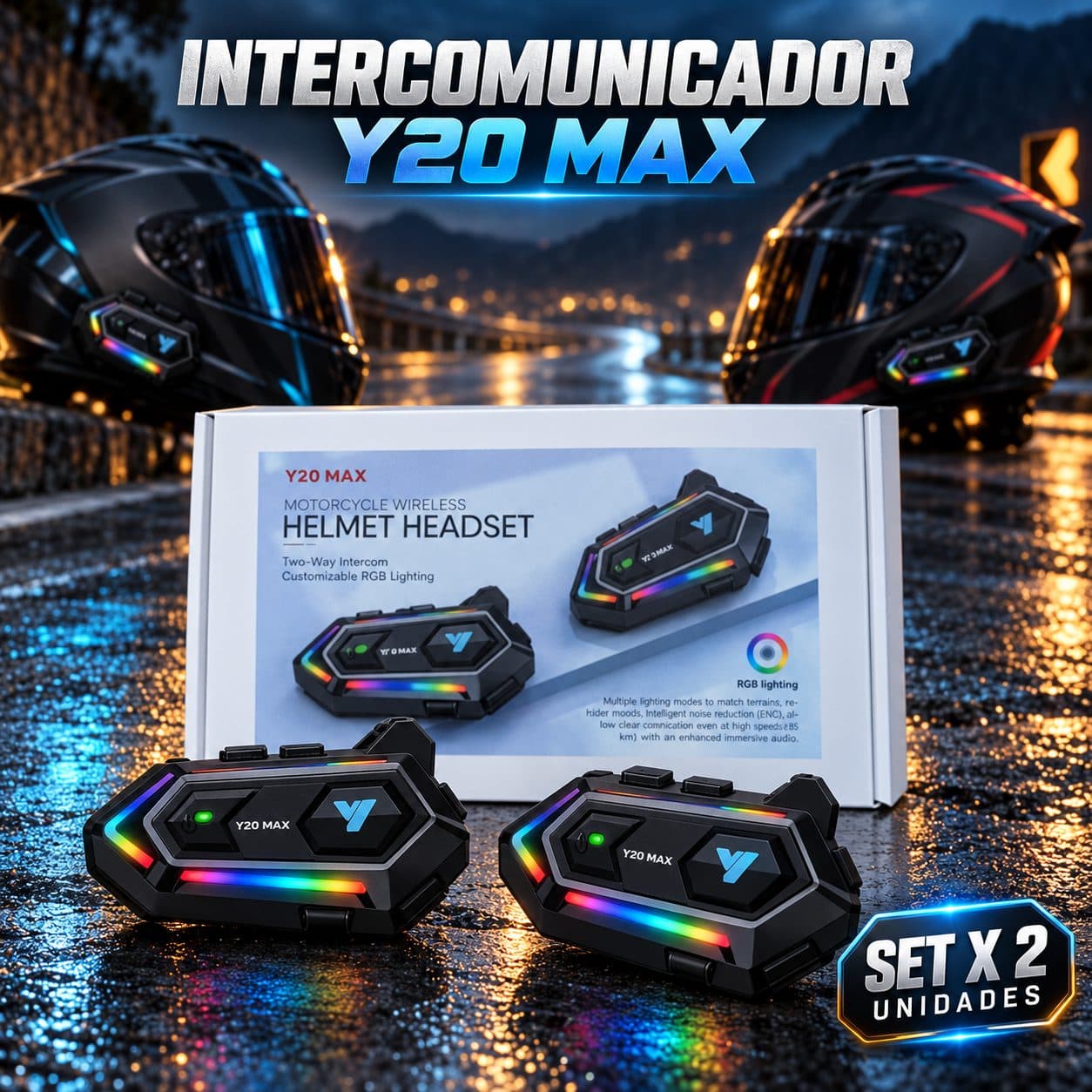 INTERCOMUNICADOR Y20 MAX